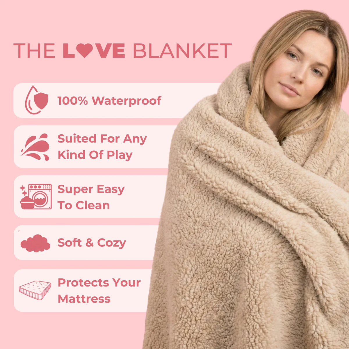 The Love Blanket™ - Waterproof Intimacy Blanket