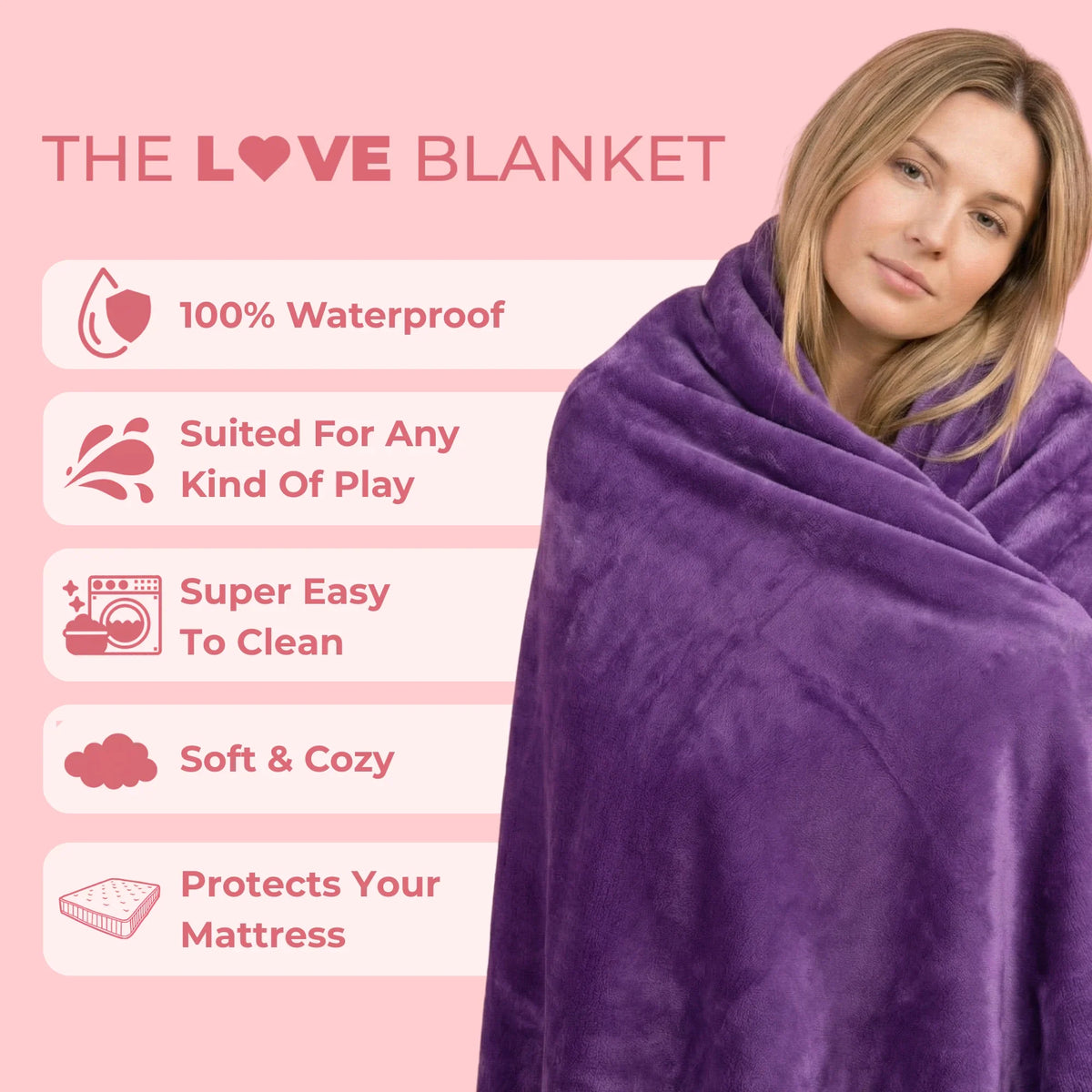 The Love Blanket™ - Waterproof Intimacy Blanket