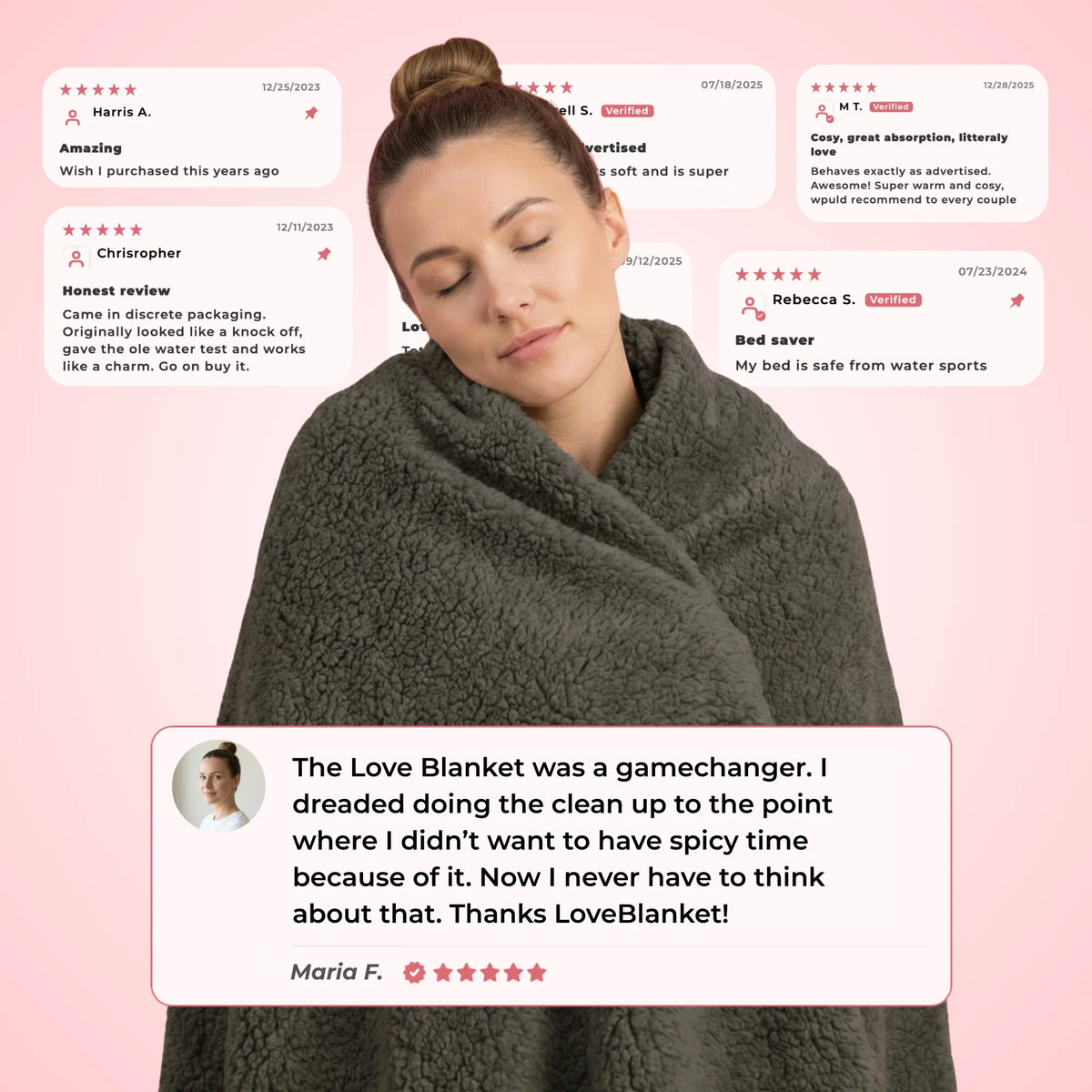 The Love Blanket™ - Waterproof Intimacy Blanket